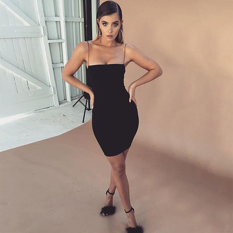 Black Sling Dress