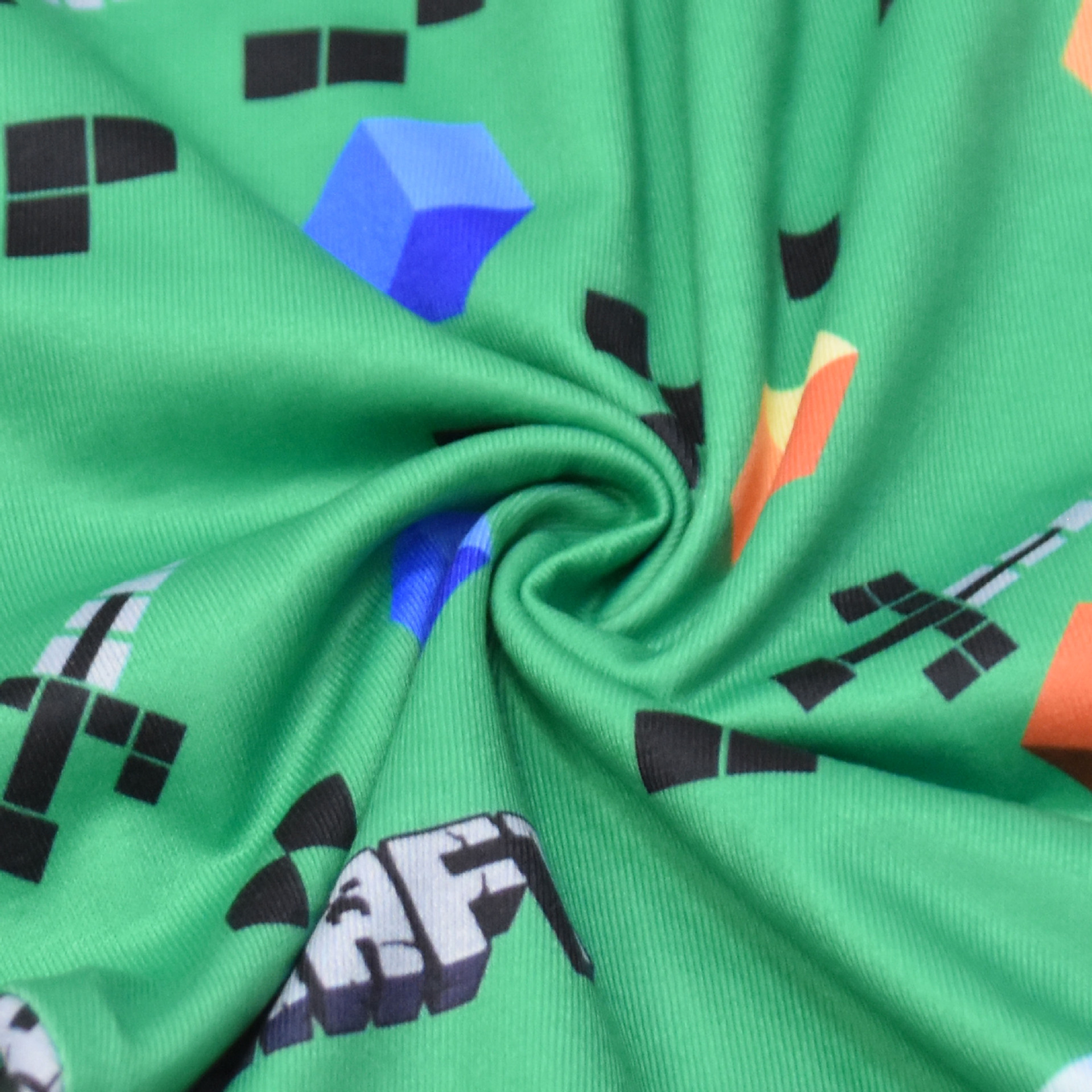 Minecraft Pajama Set in Green