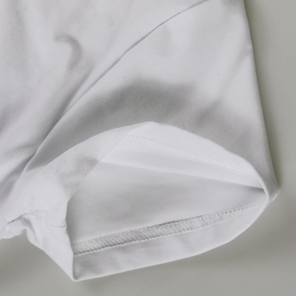 Printed round neck short sleeves