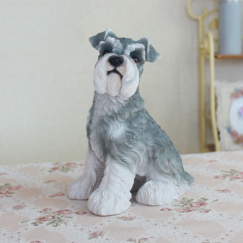 Schnauzer Resin Figurine 3