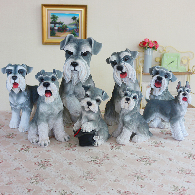Schnauzer Resin Figurine 1