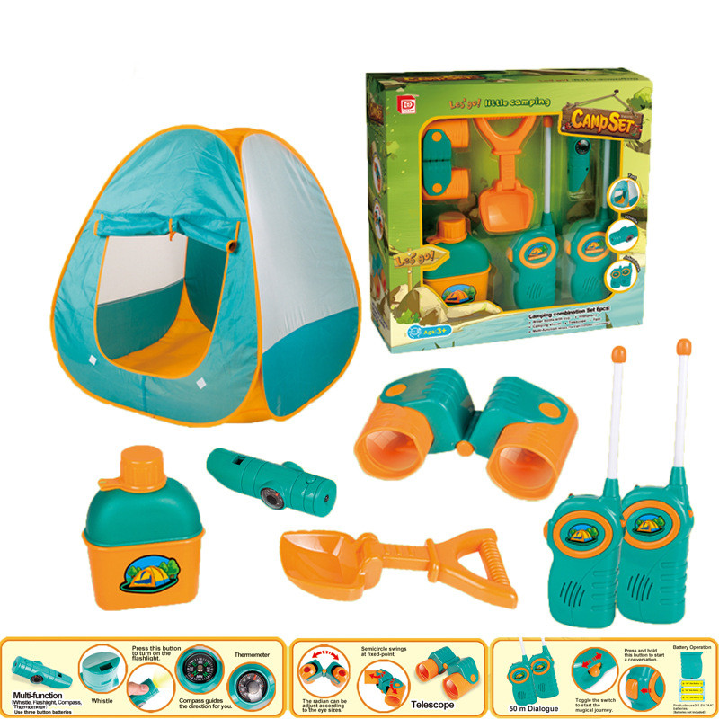 Children's Camping Tent Set