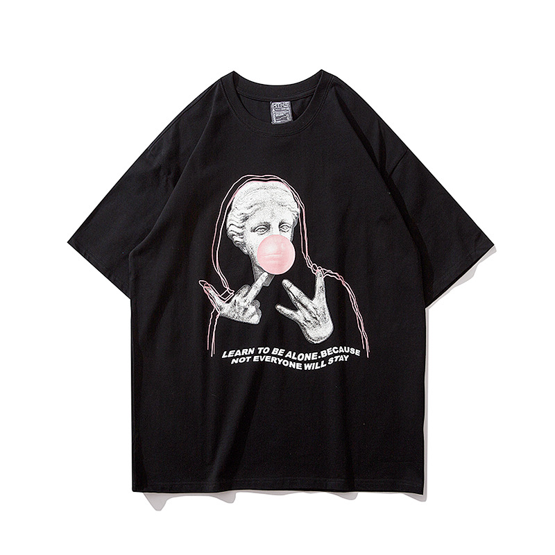 Couple T-shirt Portrait Print