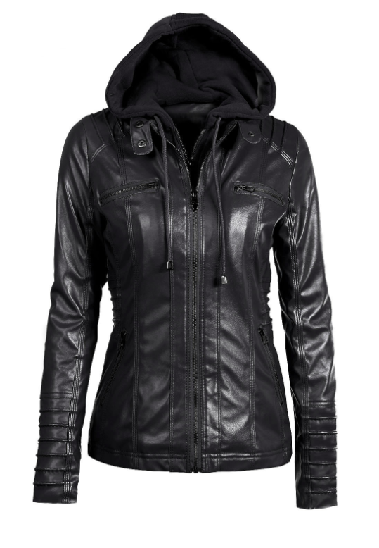 Women's Leather Jacket Image 2