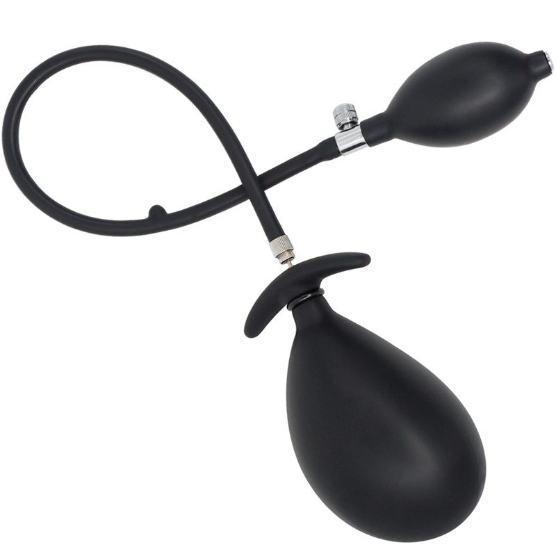 Inflatable Anal Plug-Arc Image 1
