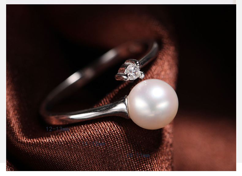 Natural Pearl Ring - Gold Color