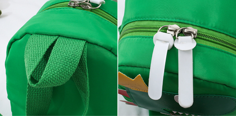 Dinosaur Cartoon Kids Backpack Image 2