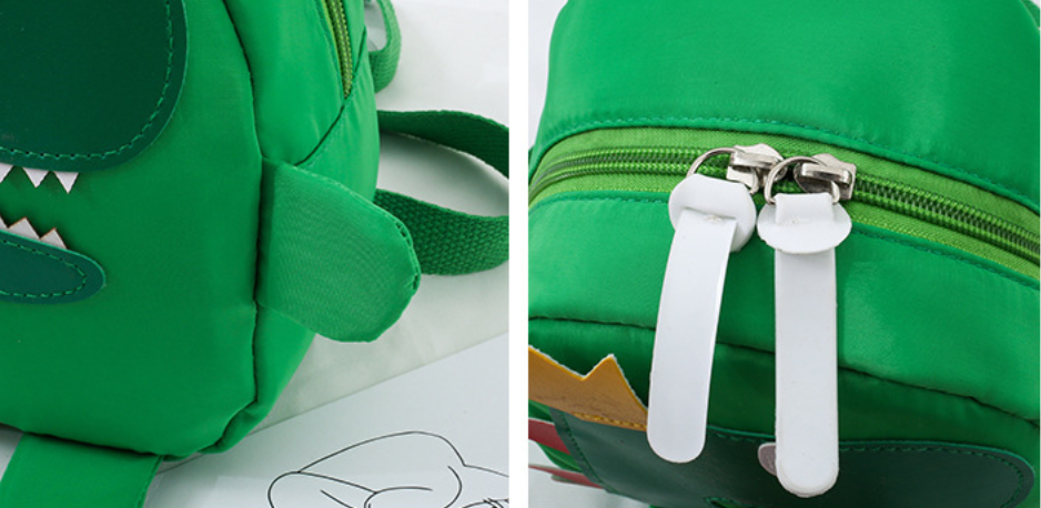 Dinosaur Cartoon Kids Backpack Image 1