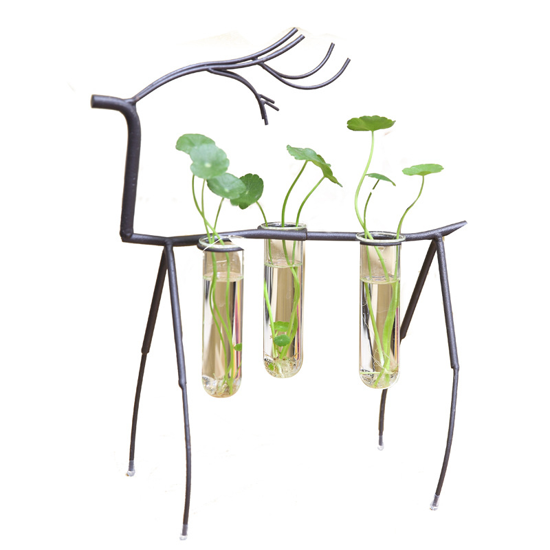 Iron Art Deer Hydroponic Decoration 5