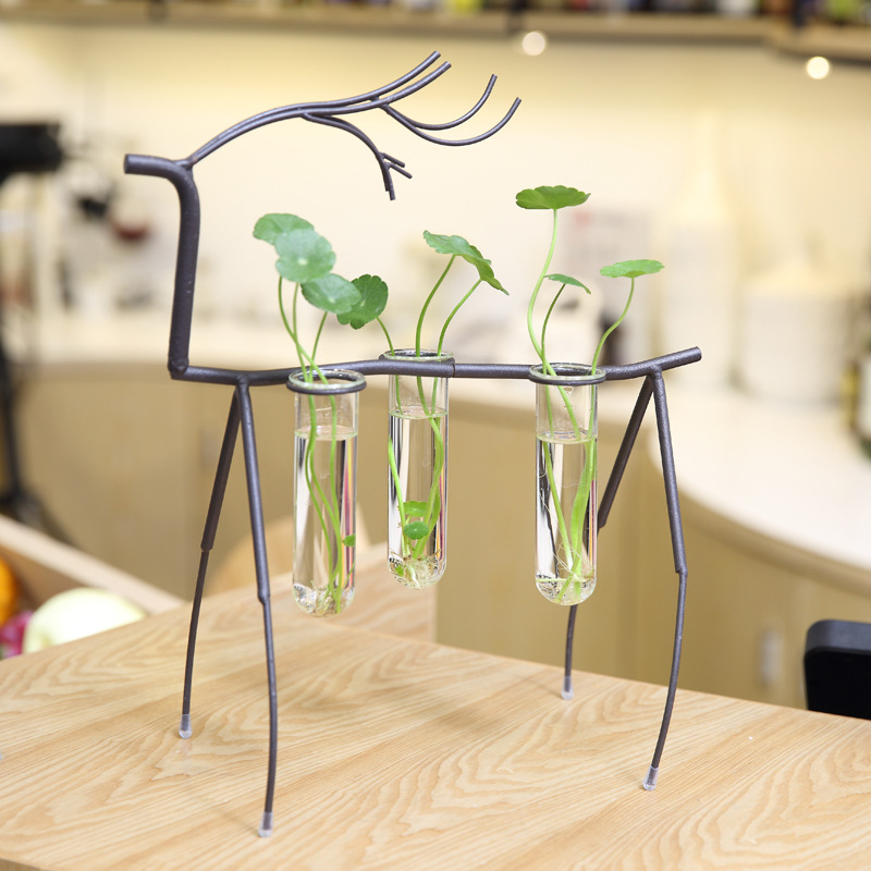 Iron Art Deer Hydroponic Decoration 3