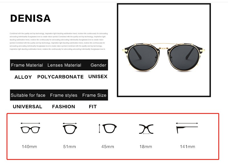 Retro Glasses Image 5