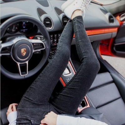 Pregnant Women Denim Leggings