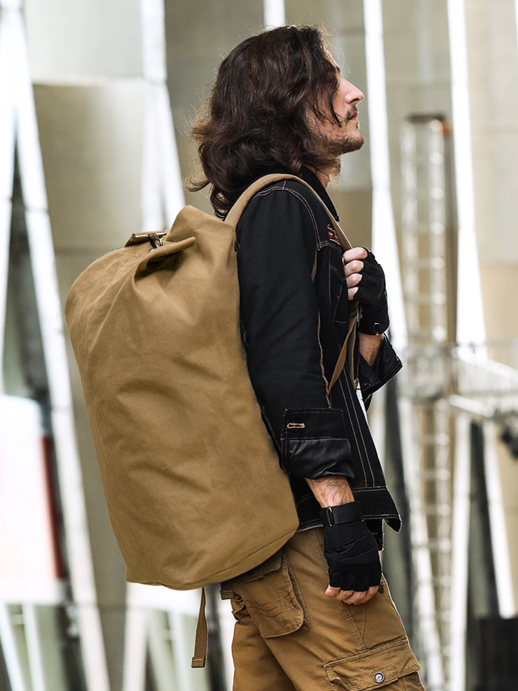 Casual Backpack Blue Black