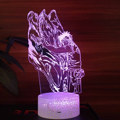 Naruto LED Night Light Display