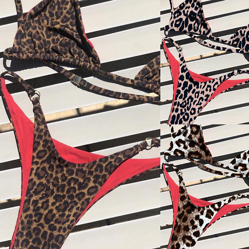 Leopard Print Bikini Image 7