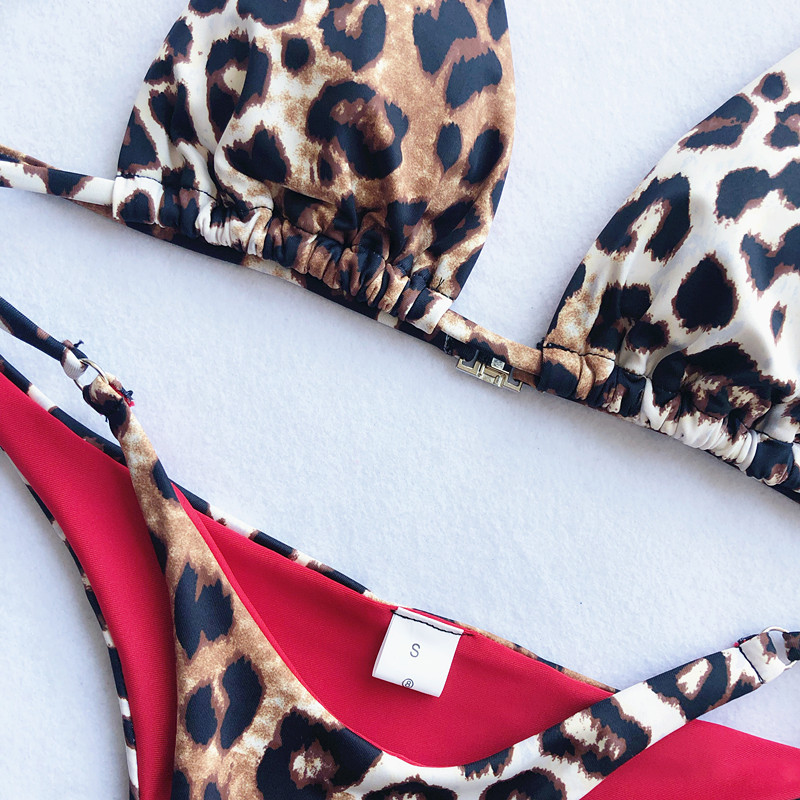 Leopard Print Bikini Image 5