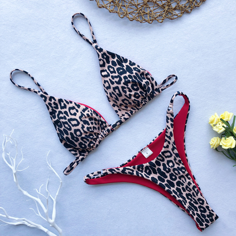 Leopard Print Bikini Image 9