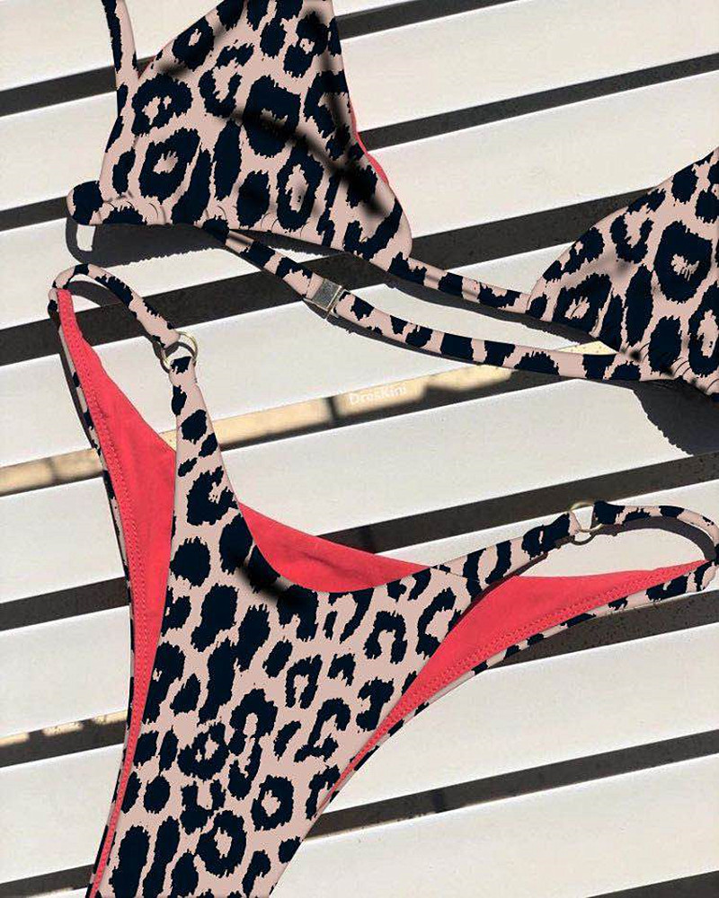 Leopard Print Bikini Image 2