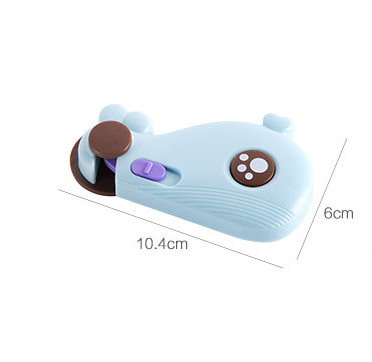 Whale Cabinet Door Lock Gray