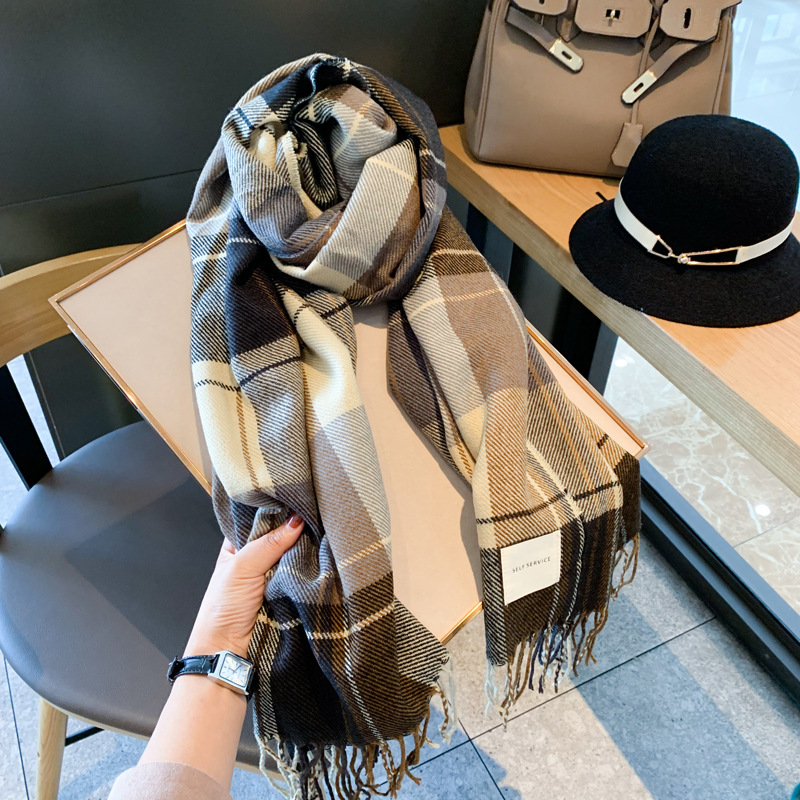 Stylish Scarf in Use