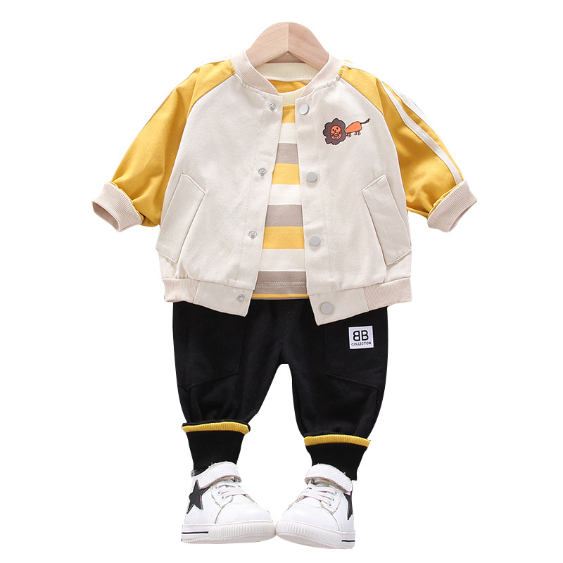 Children's Cartoon Lion Tracksuit