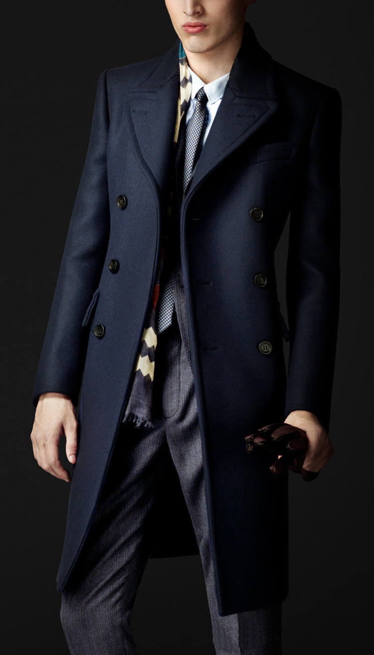 Men's Woolen Coat Variation 4