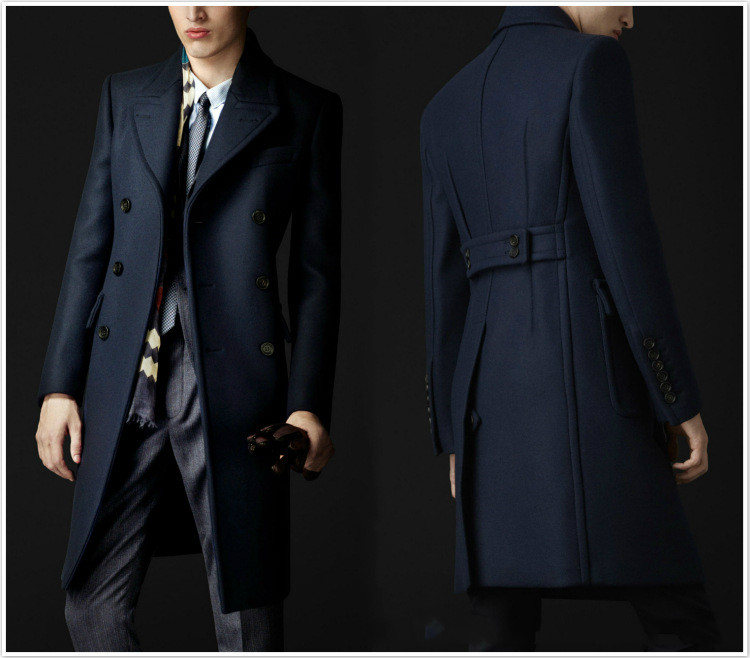 Men's Woolen Coat Variation 2