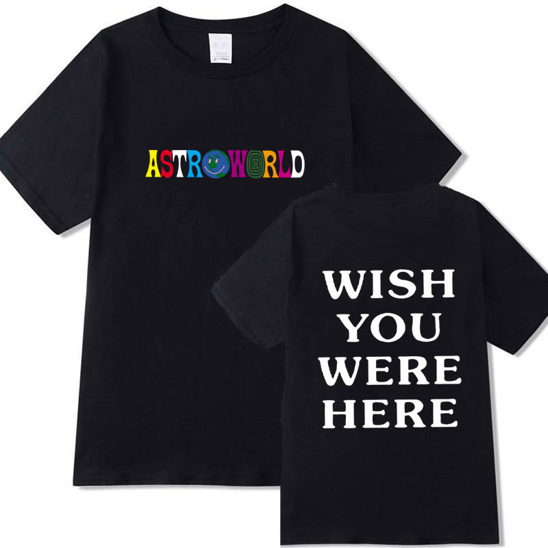 WISH YOU WERE HERE T-shirt - White
