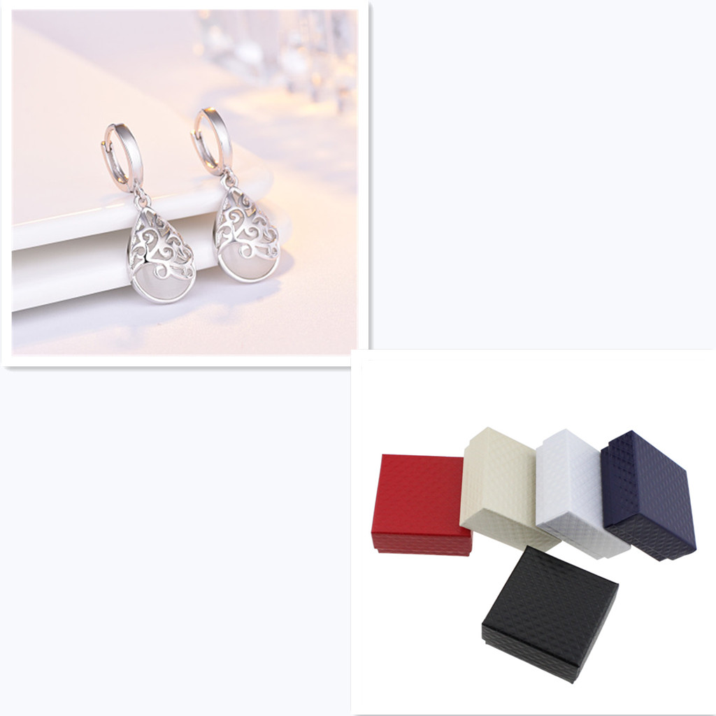 Moonlight Cat Eye Earrings Image 3