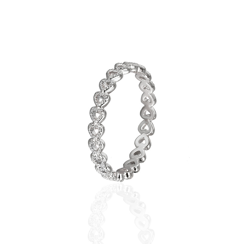 Heart Connection Ring Gold