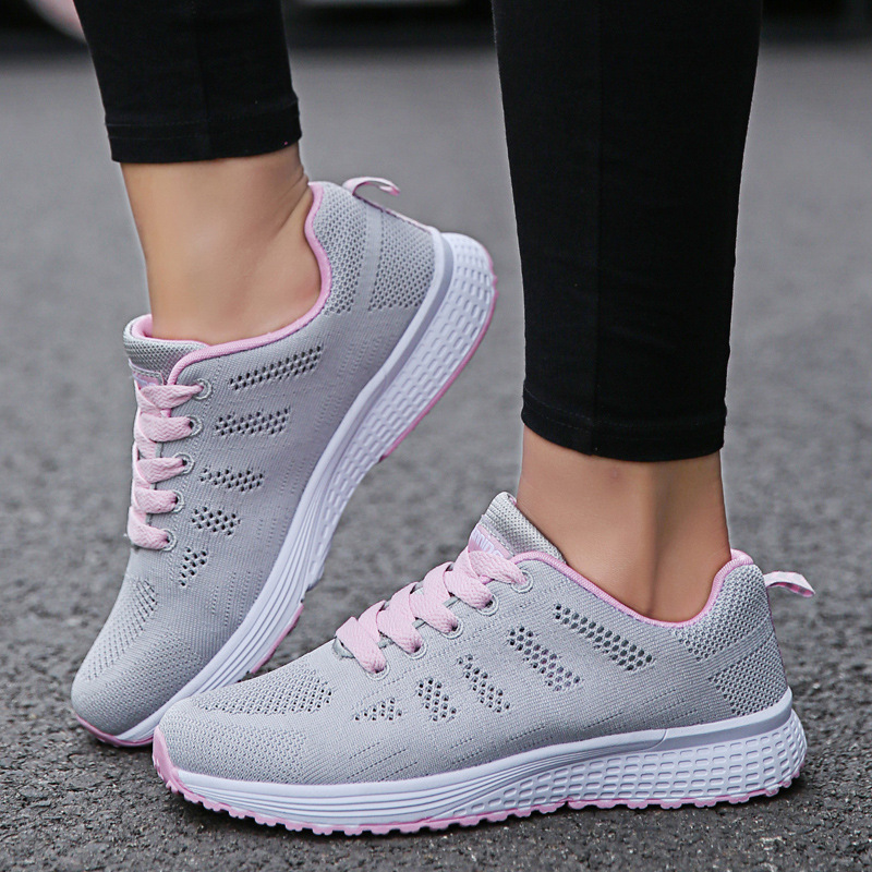 Harajuku Lightweight Breathable Mesh Casual Shoes