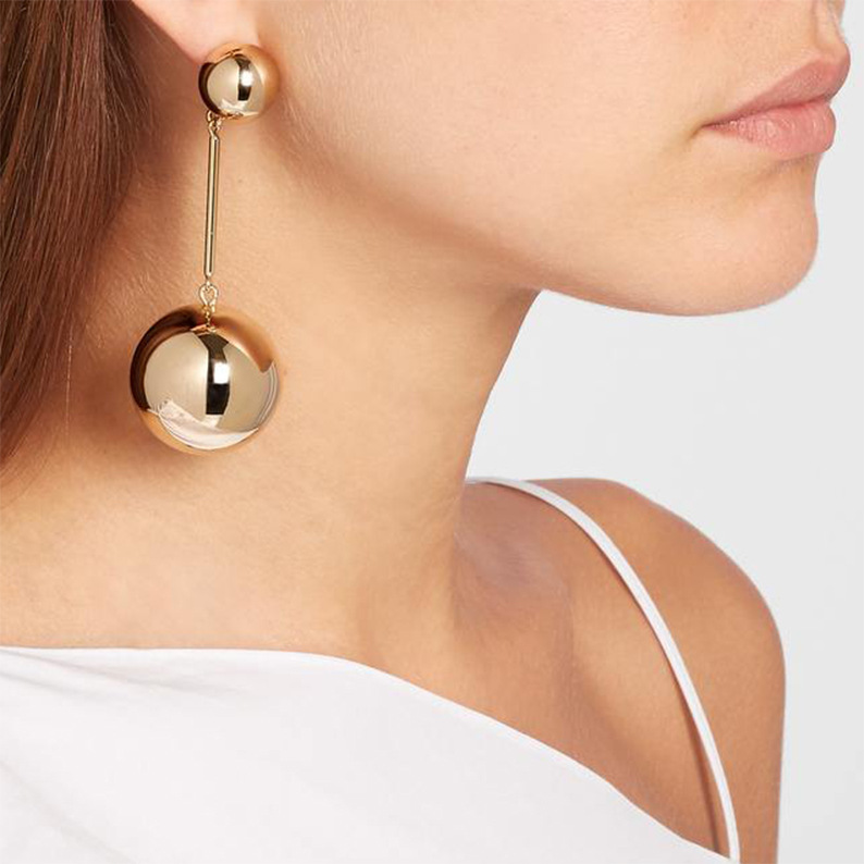 Pearl Tassel Earrings - Black