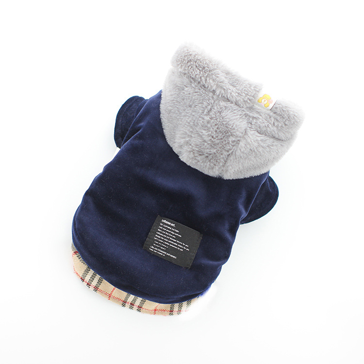 Pet Clothing Blue 3