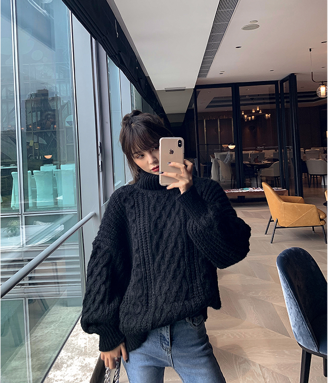 Cable-knit sweater image 8