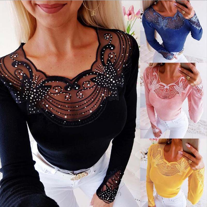 Lace Beaded Top Image 2