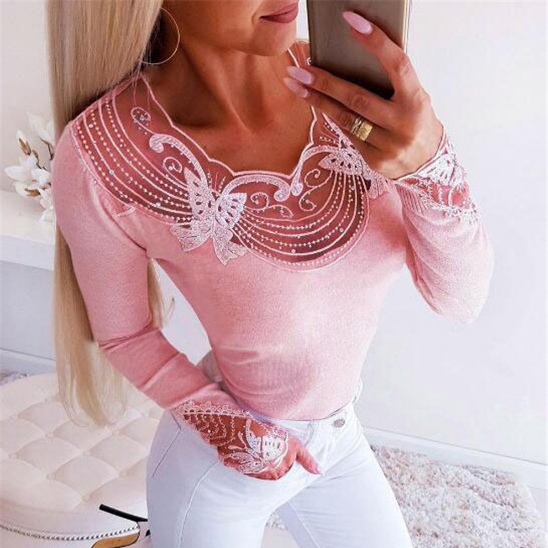Lace Beaded Top Image 6