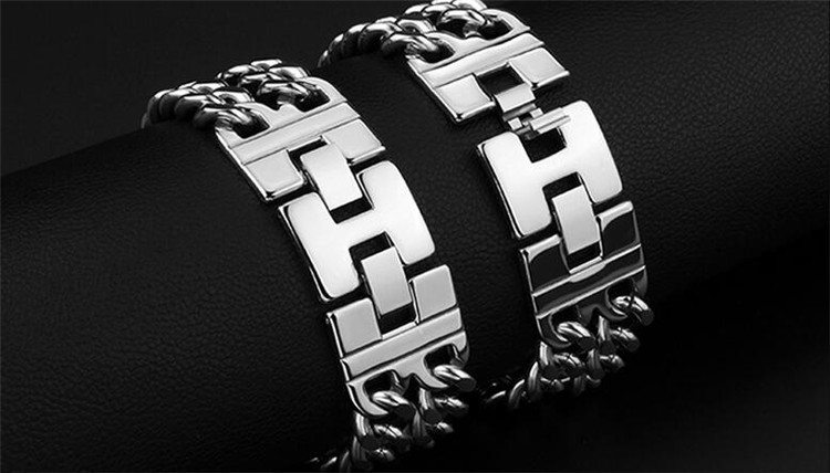 Men's Titanium Steel Bracelet Image 8