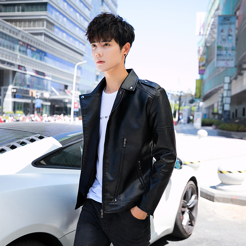 Men's Leather Jacket Image 1
