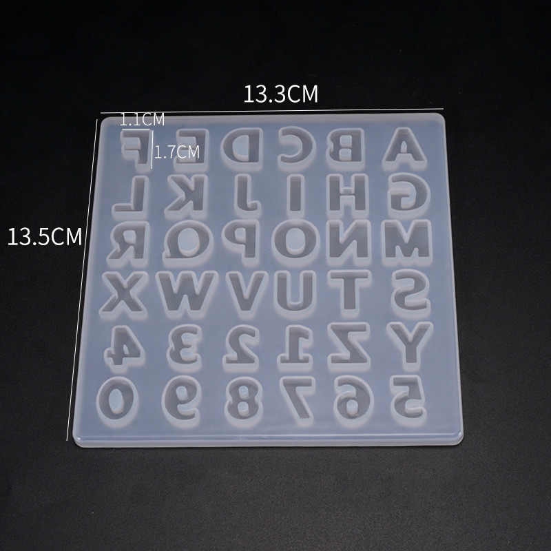 Alphabet Silicone Mold