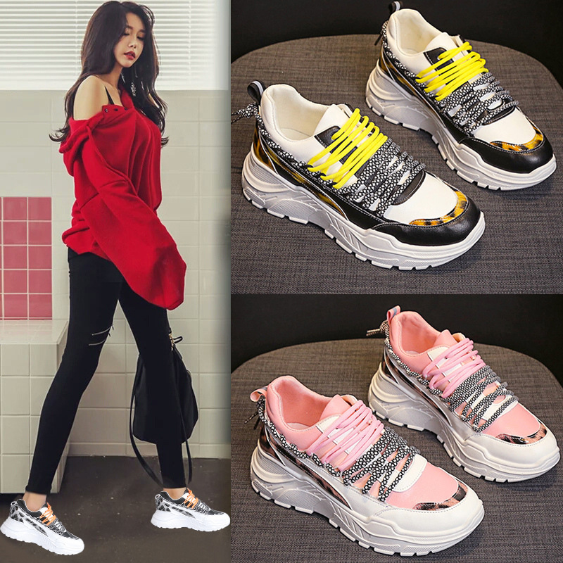 Pink Sporty Casual Shoes