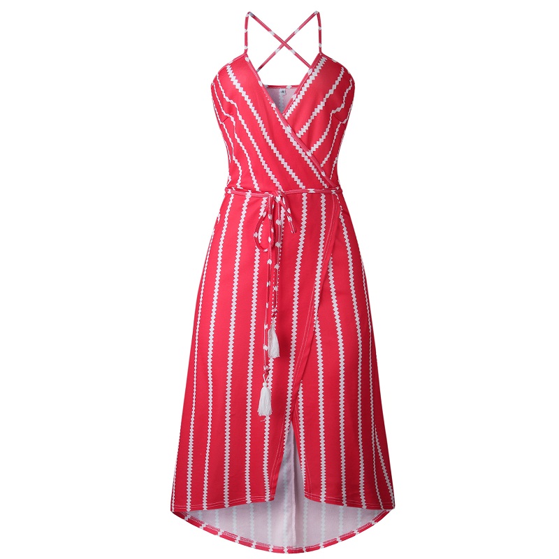 Bohemian Striped Dress 4