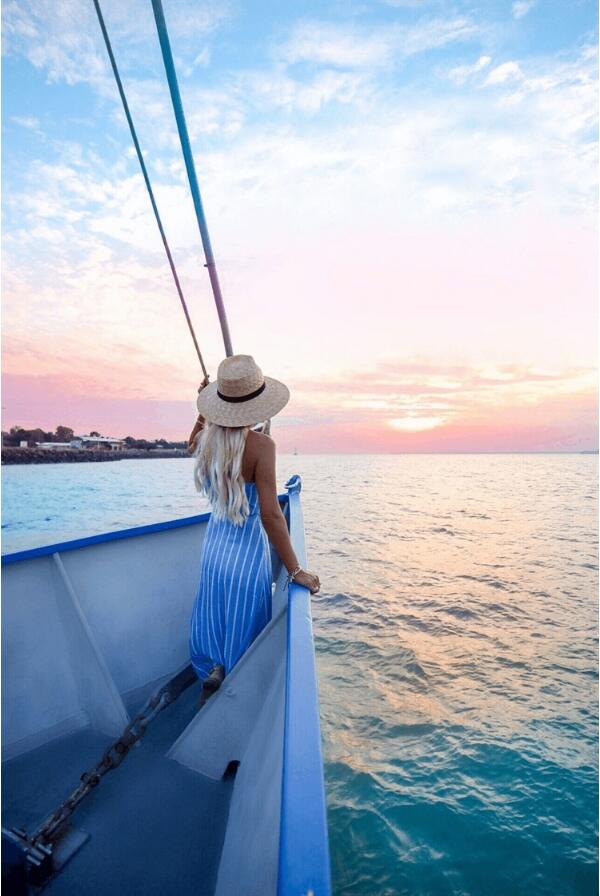 Bohemian Striped Dress 2