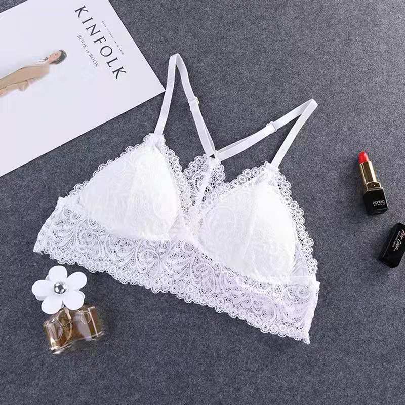 Lace Bustier in White