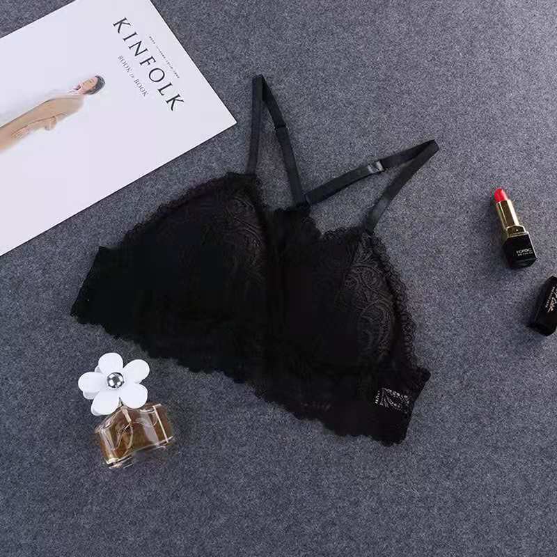 Lace Bustier in Wine Red