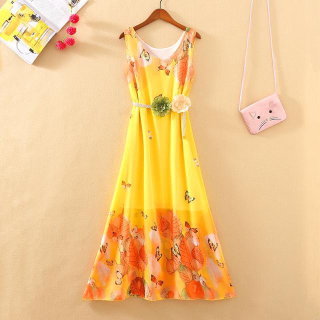 Chiffon Maxi Dress Style 2