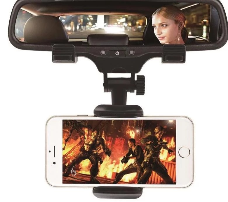 Car Rearview Mirror Phone Stand