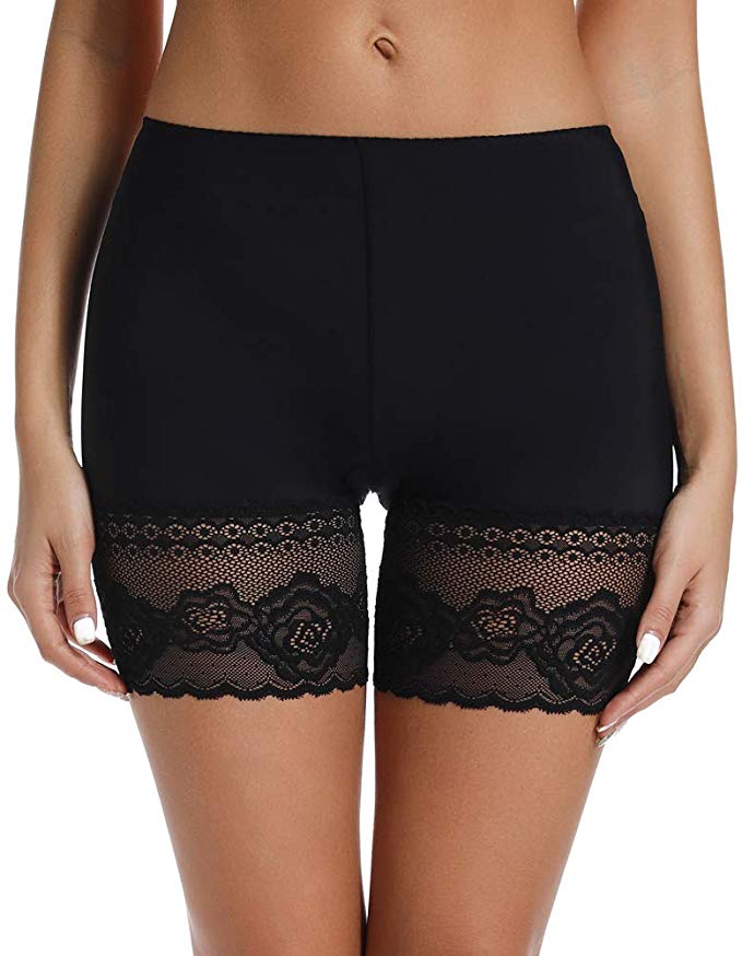 Ice Silk Lace Safety Pants