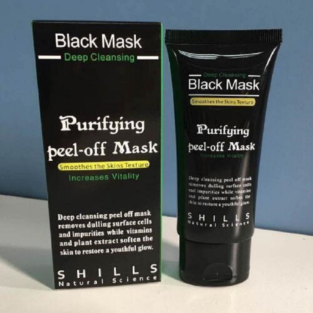 Activated Charcoal Black Mask