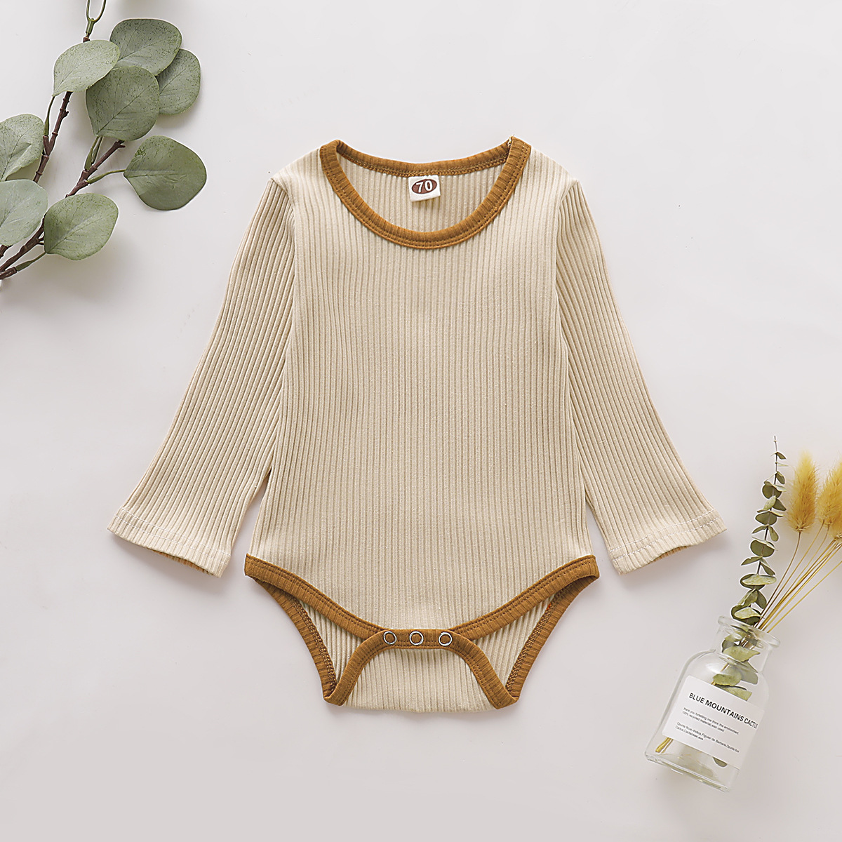 Long-sleeved baby climbing suit