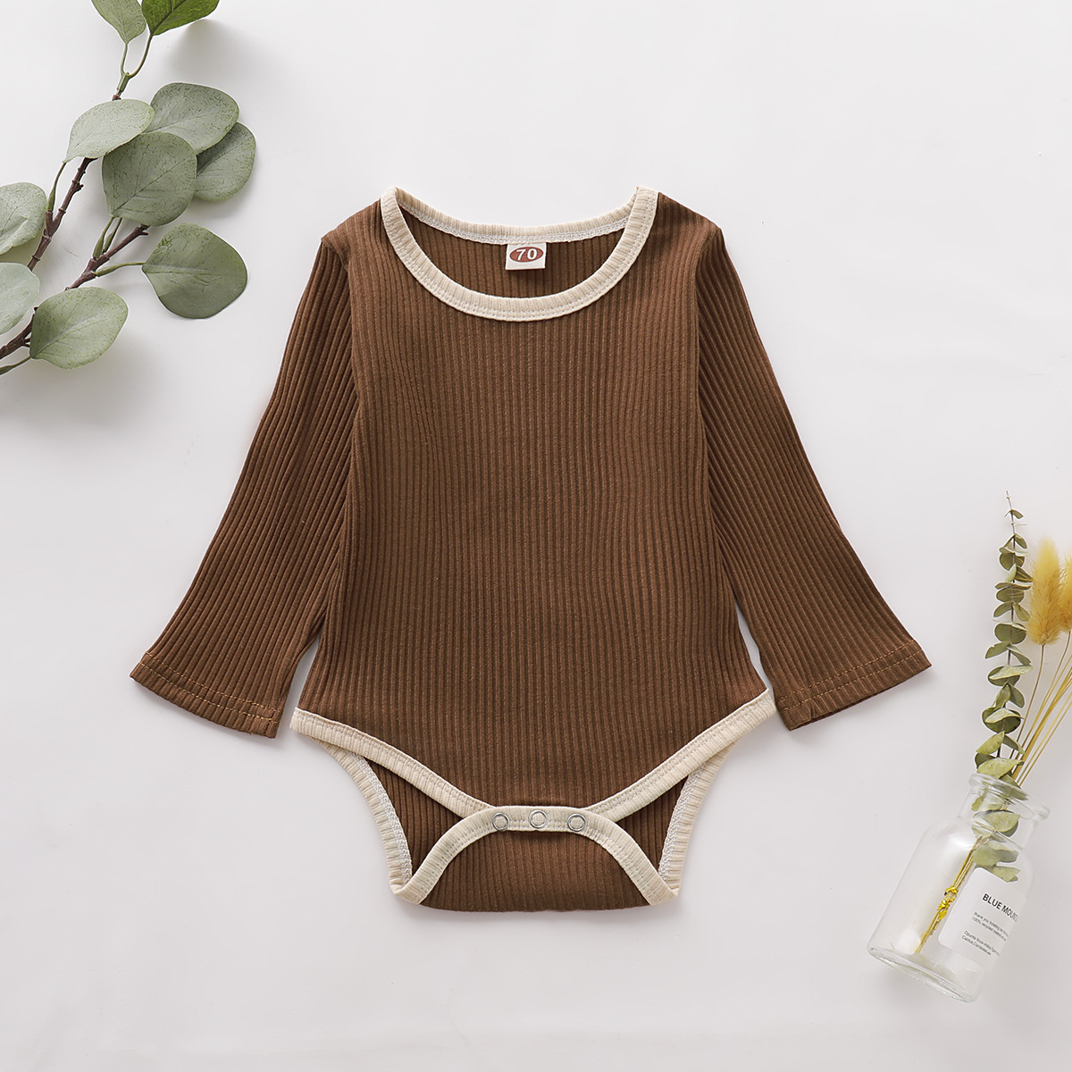 Long-sleeved baby climbing suit